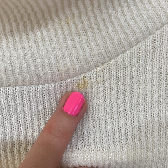 Express Balloon shoulder turtleneck sweater long sleeve top - Picture 2 of 6